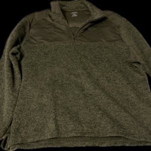 Mens Quarter Zip Pullover